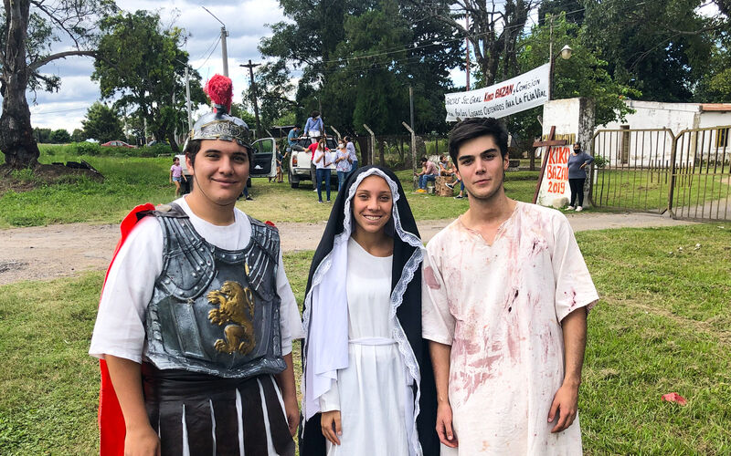 Foto de Viacrucis en La Cruz