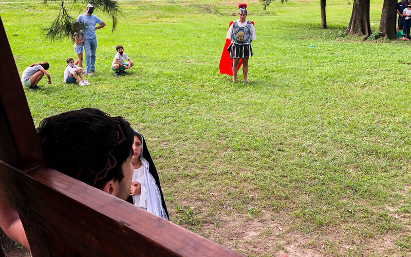 Foto de Viacrucis en La Cruz