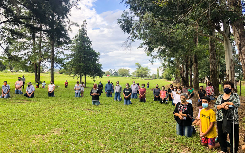 Foto de Viacrucis en La Cruz