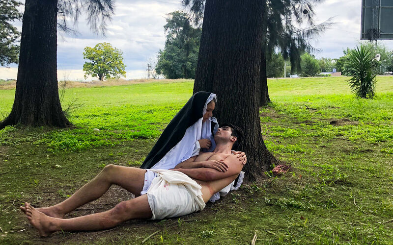 Foto de Viacrucis en La Cruz
