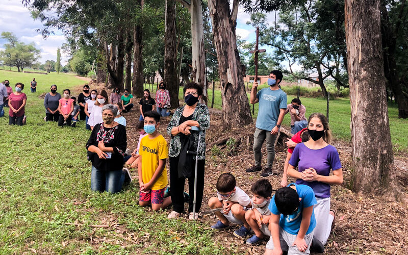 Foto de Viacrucis en La Cruz