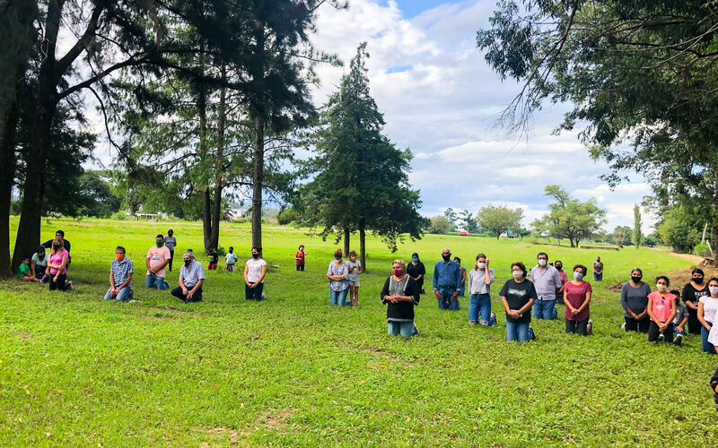 Foto de Viacrucis en La Cruz