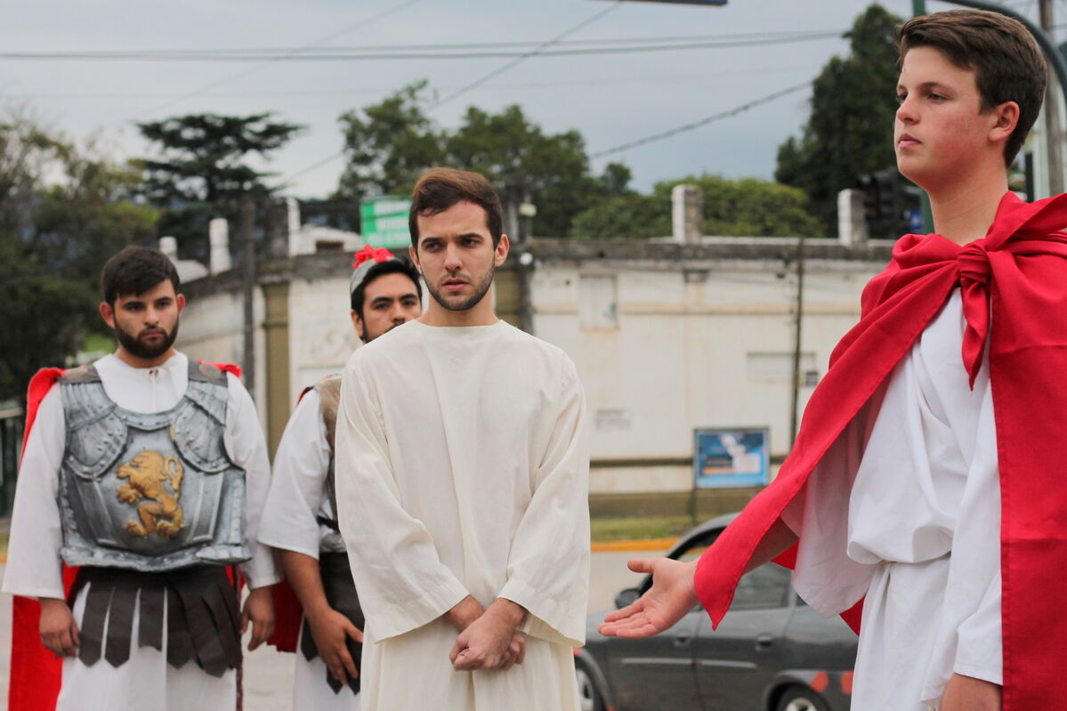 Foto de Viacrucis viviente