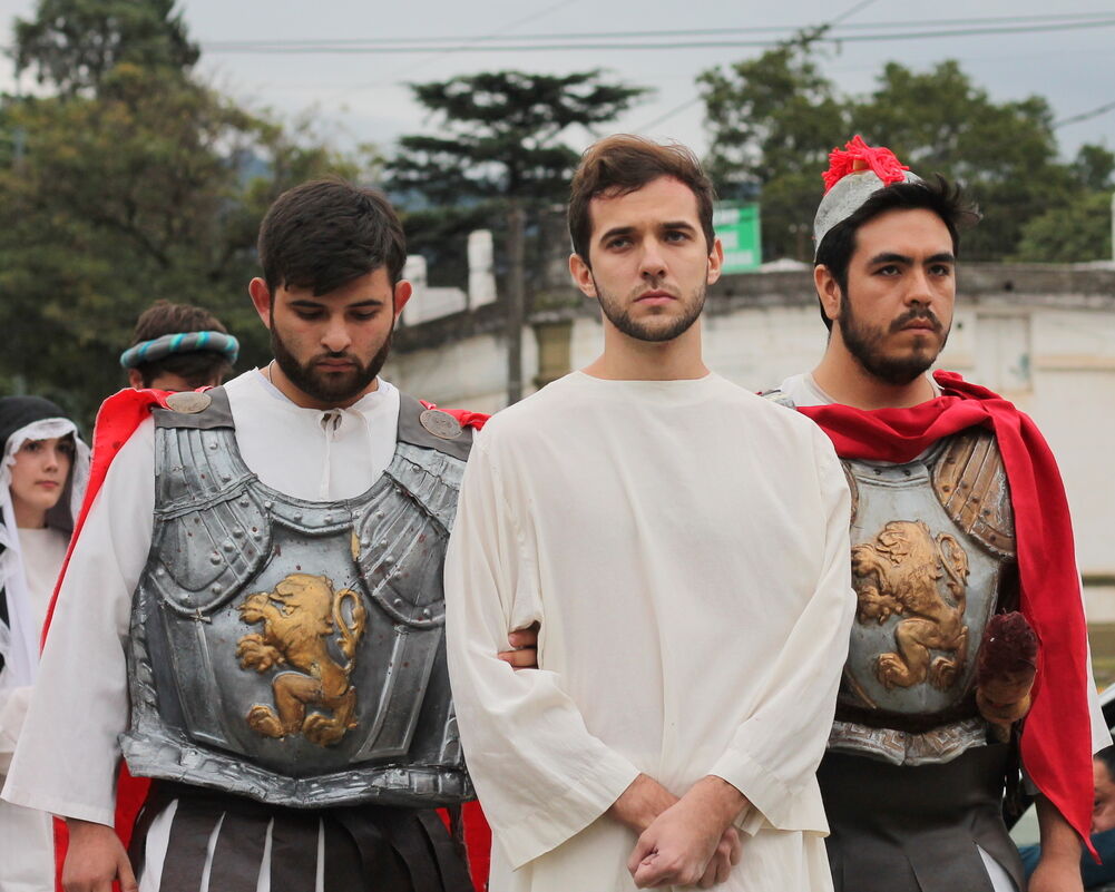 Foto de Viacrucis viviente