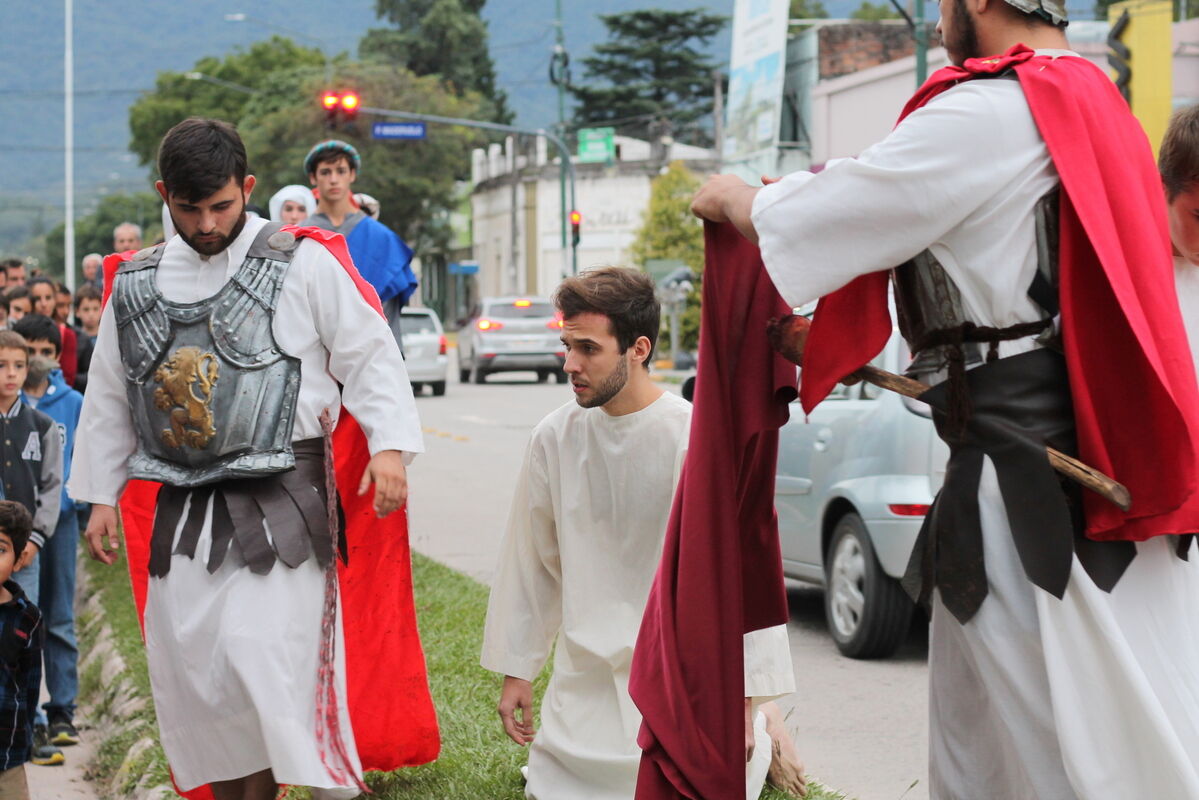 Foto de Viacrucis viviente