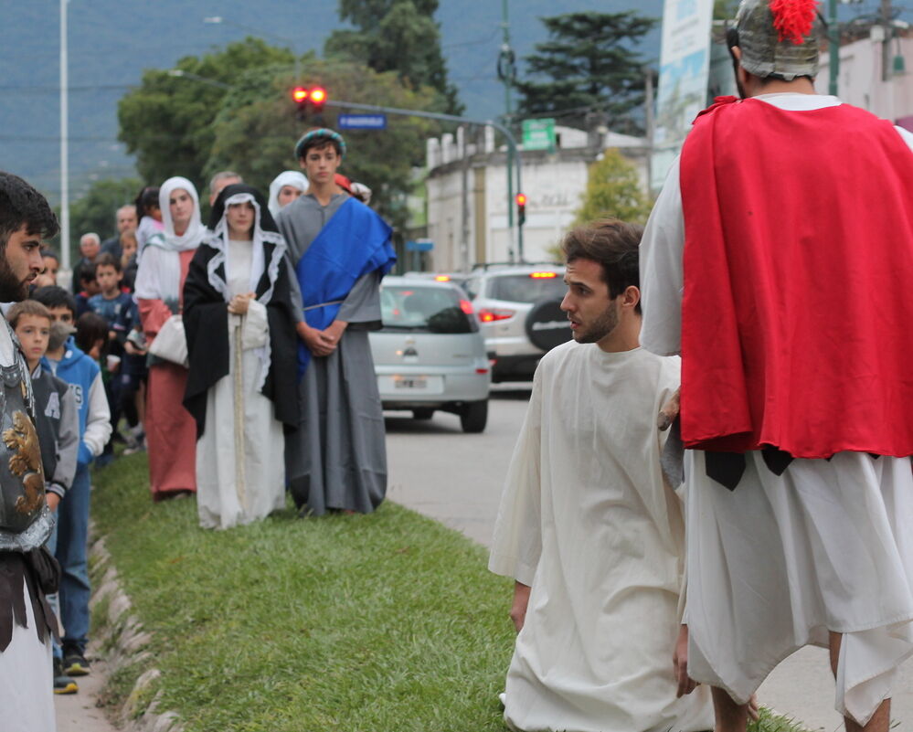 Foto de Viacrucis viviente