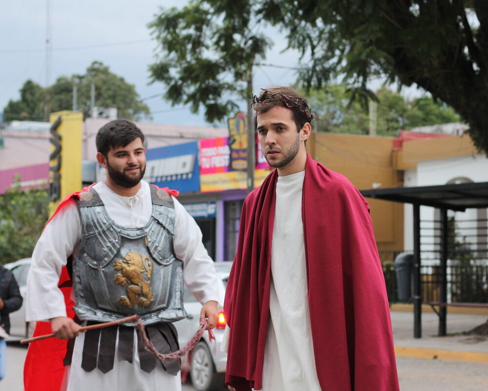 Foto de Viacrucis viviente