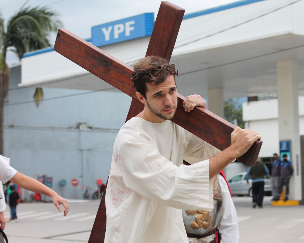 Foto de Viacrucis viviente