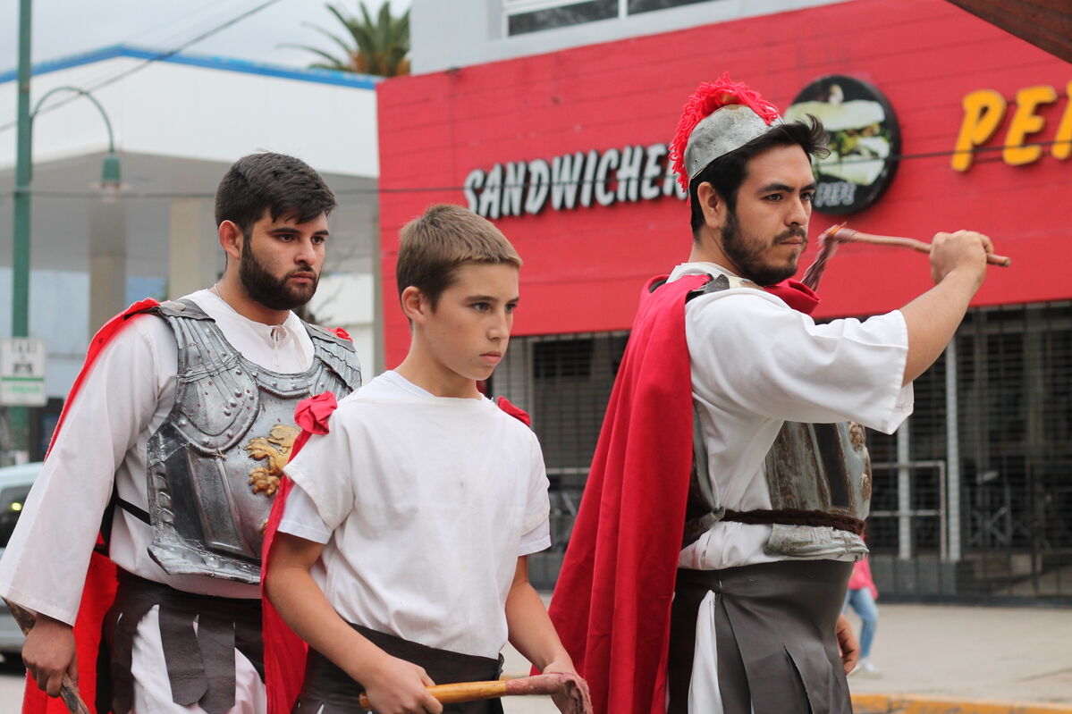 Foto de Viacrucis viviente