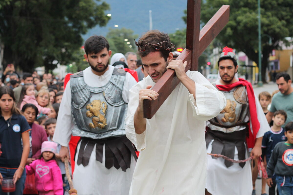 Foto de Viacrucis viviente