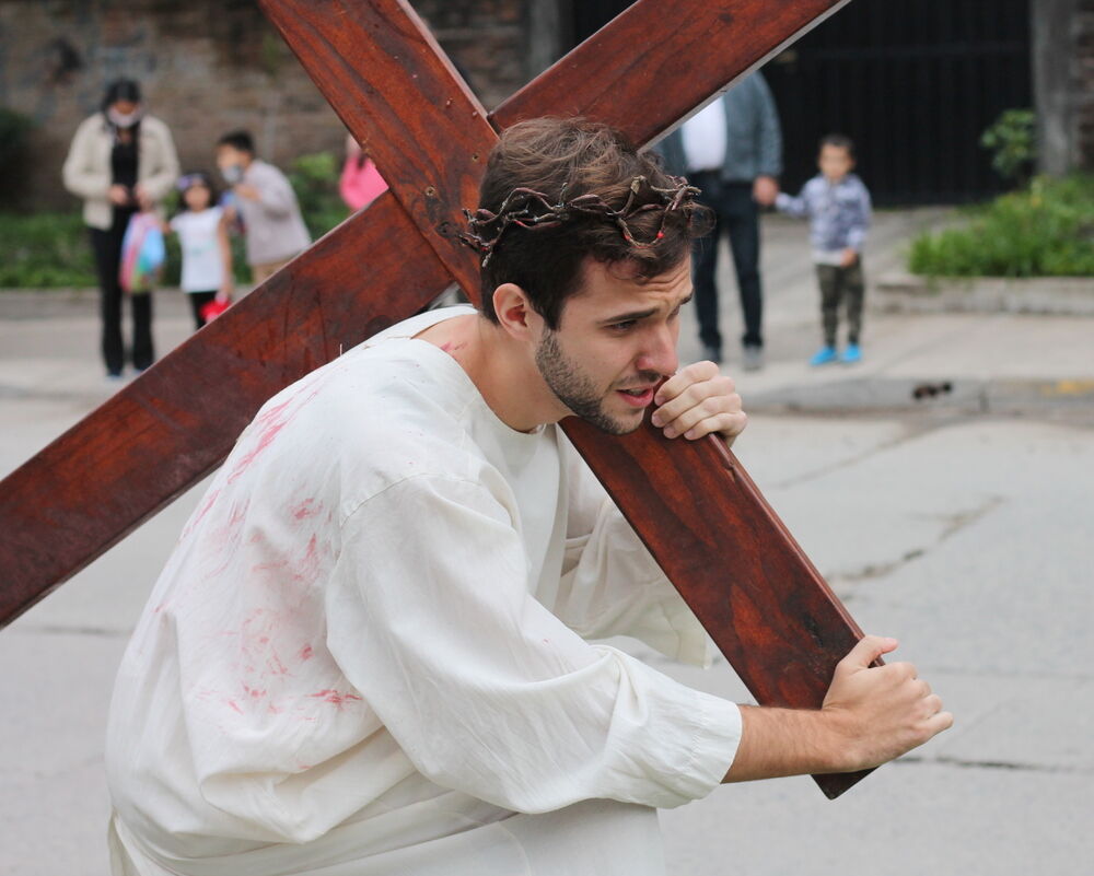 Foto de Viacrucis viviente
