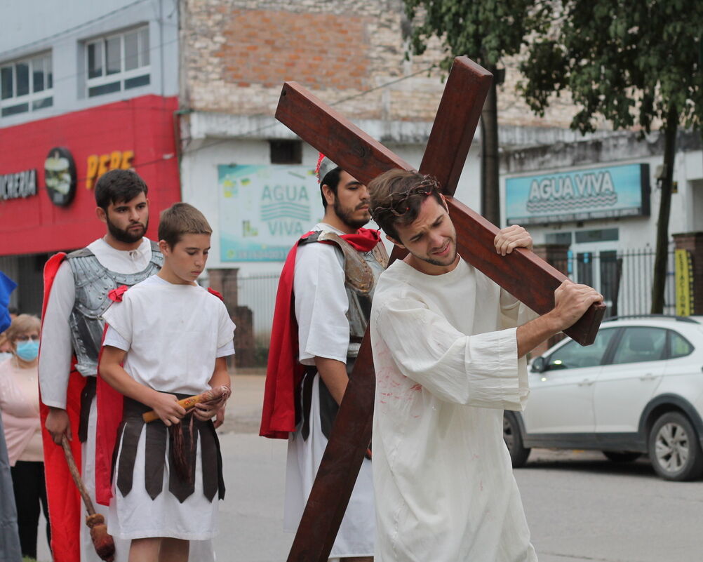 Foto de Viacrucis viviente