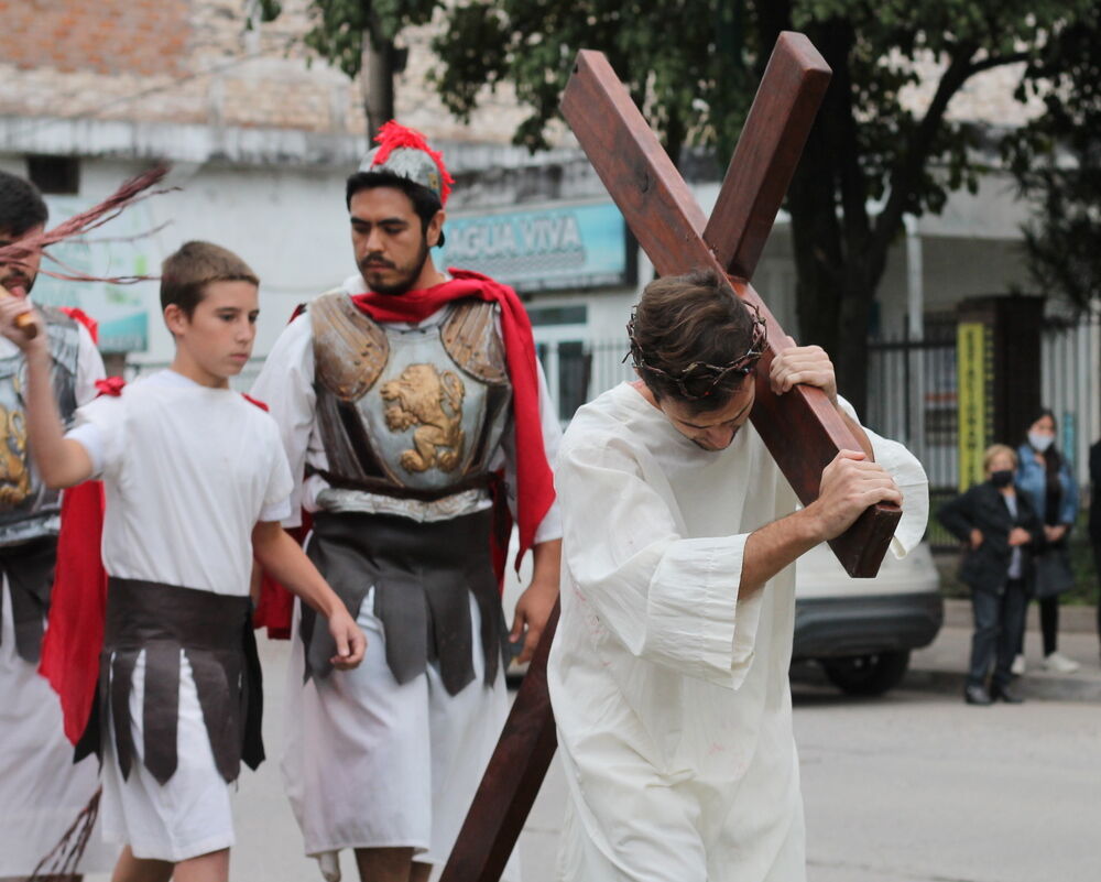 Foto de Viacrucis viviente