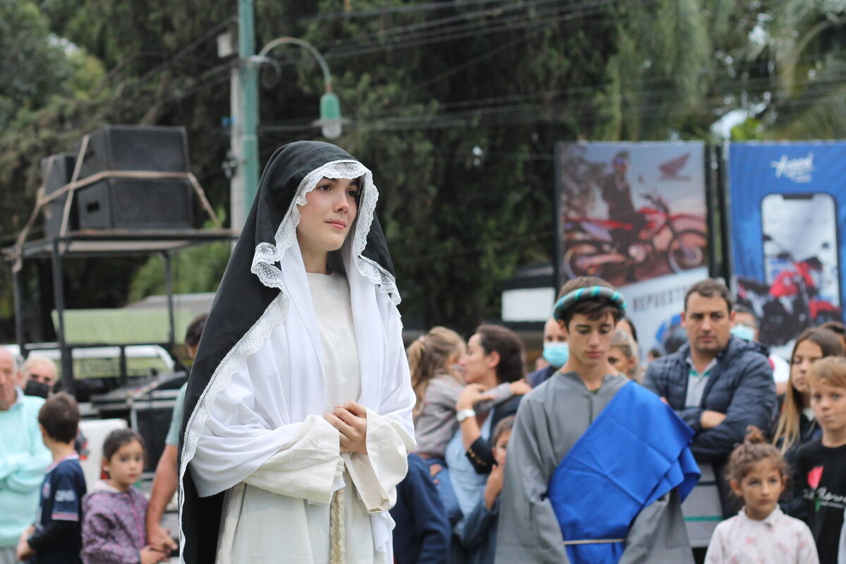 Foto de Viacrucis viviente