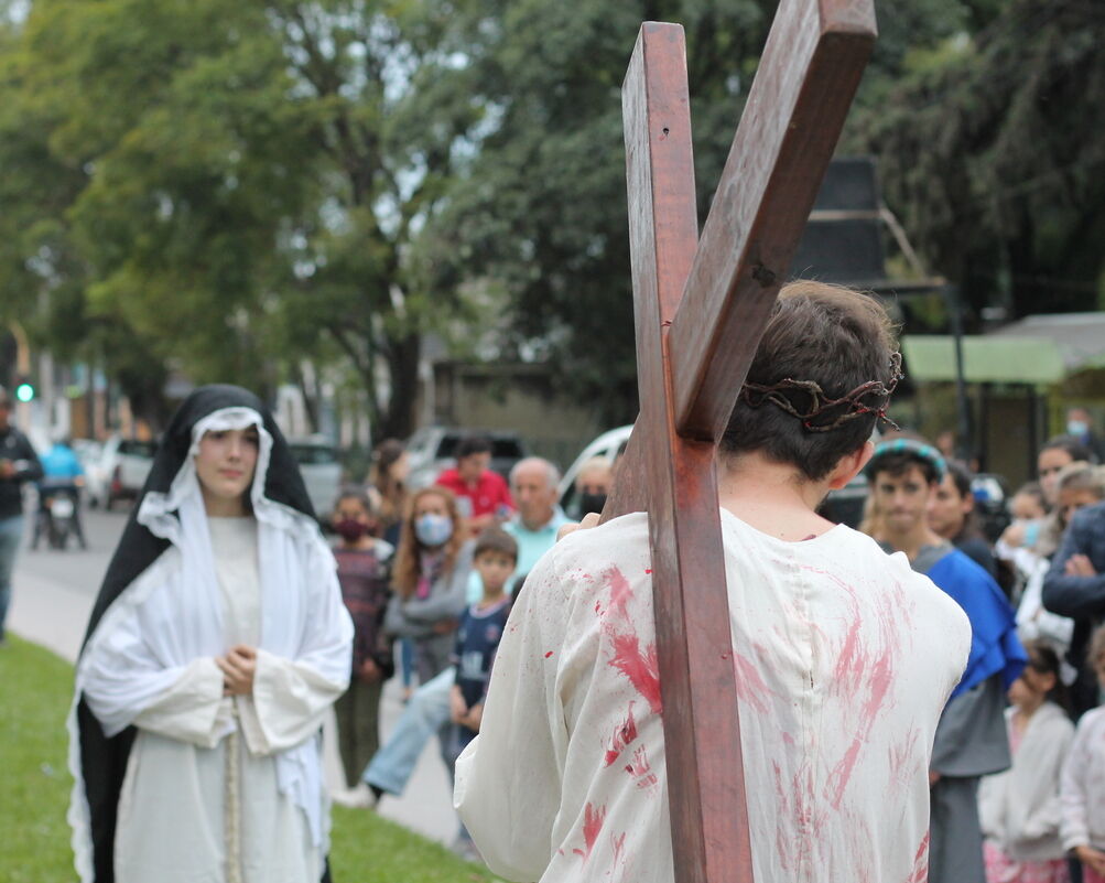 Foto de Viacrucis viviente