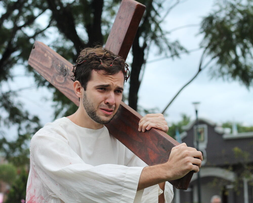 Foto de Viacrucis viviente