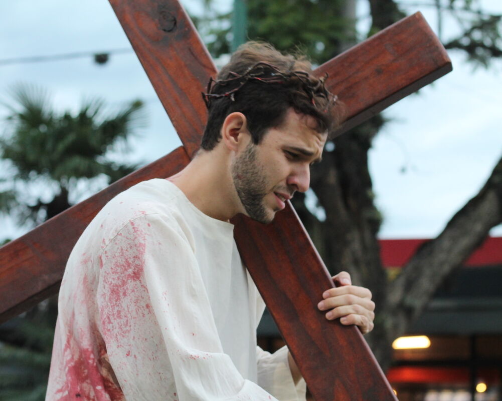 Foto de Viacrucis viviente