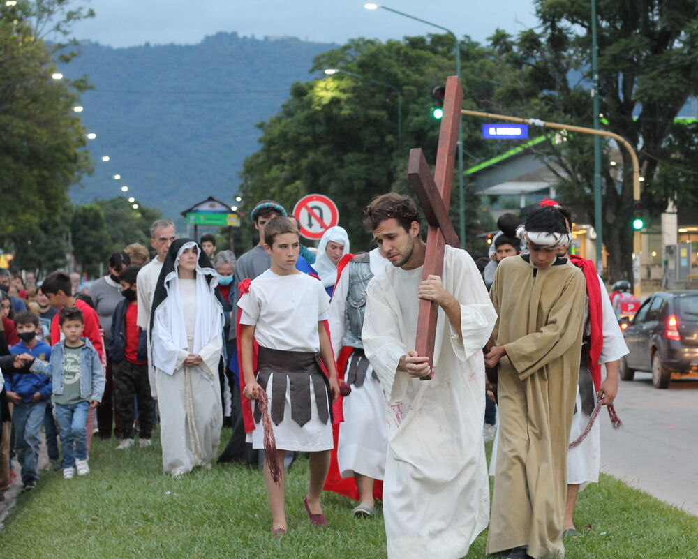 Foto de Viacrucis viviente
