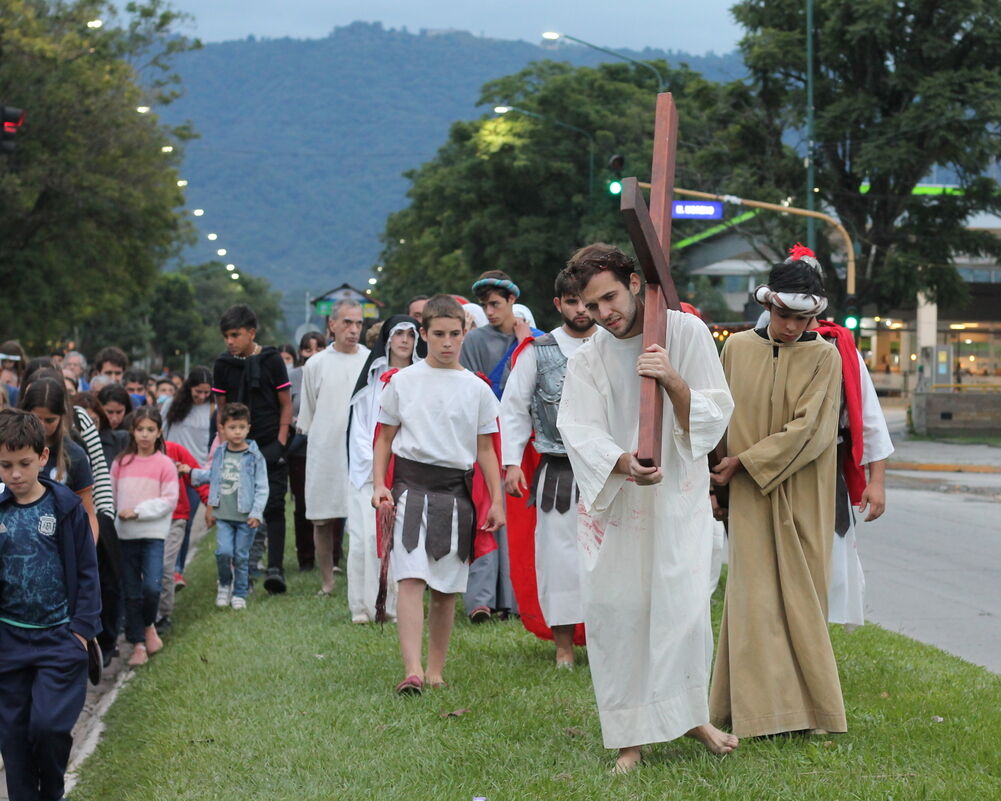 Foto de Viacrucis viviente