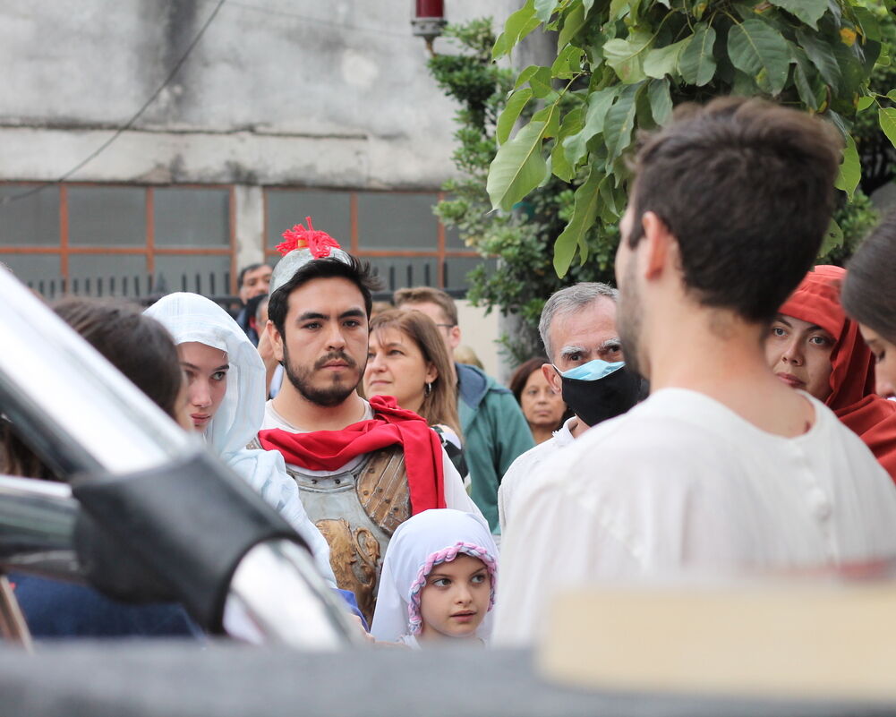 Foto de Viacrucis viviente