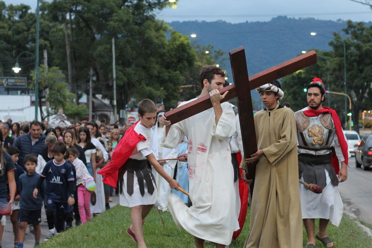 Foto de Viacrucis viviente