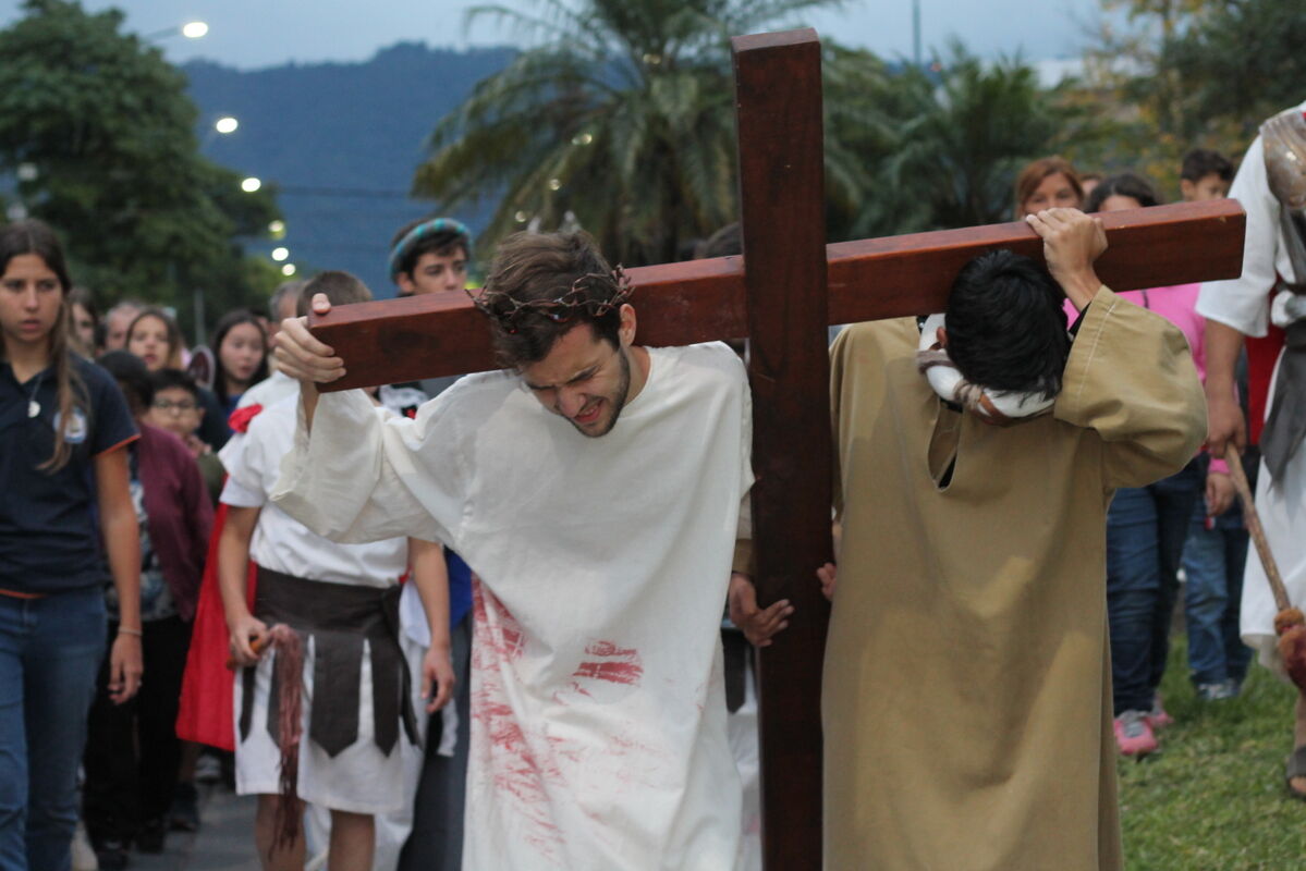 Foto de Viacrucis viviente