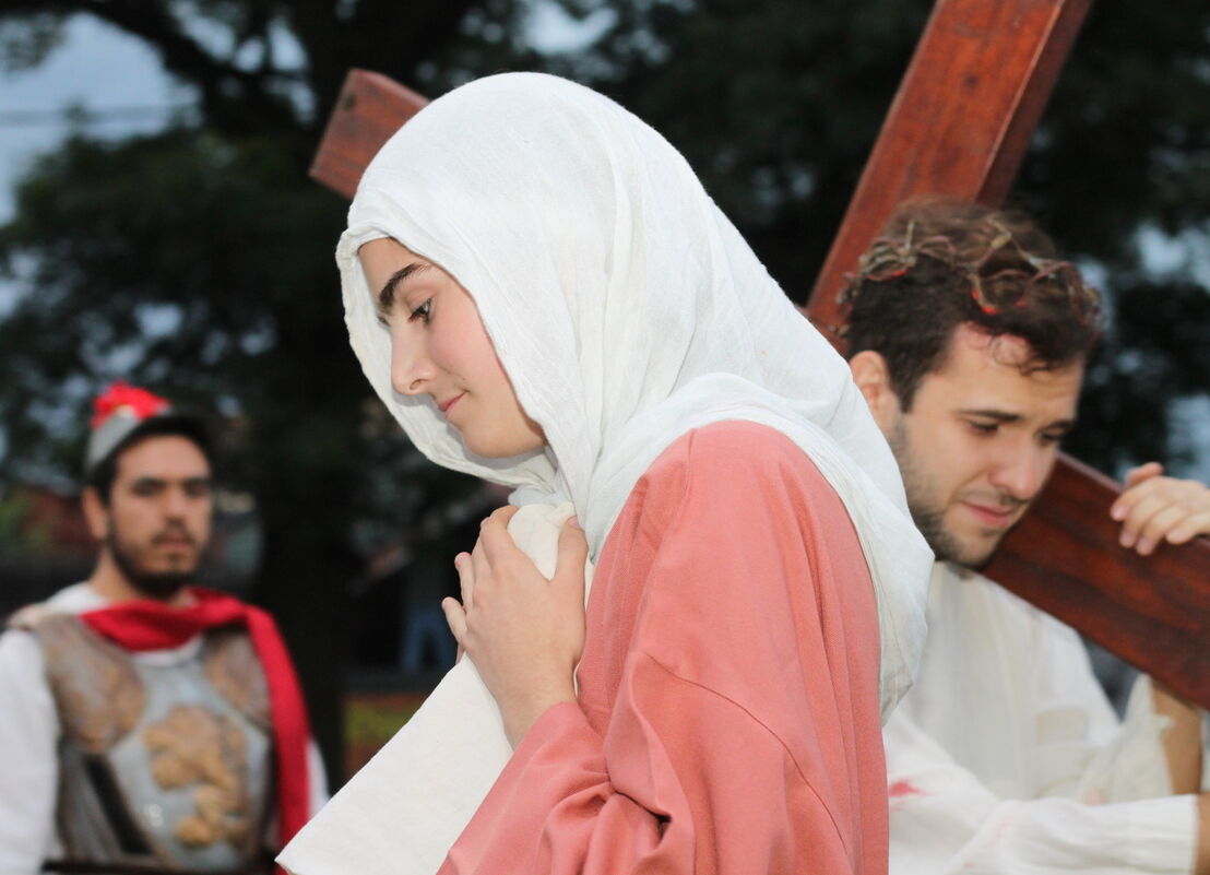 Foto de Viacrucis viviente