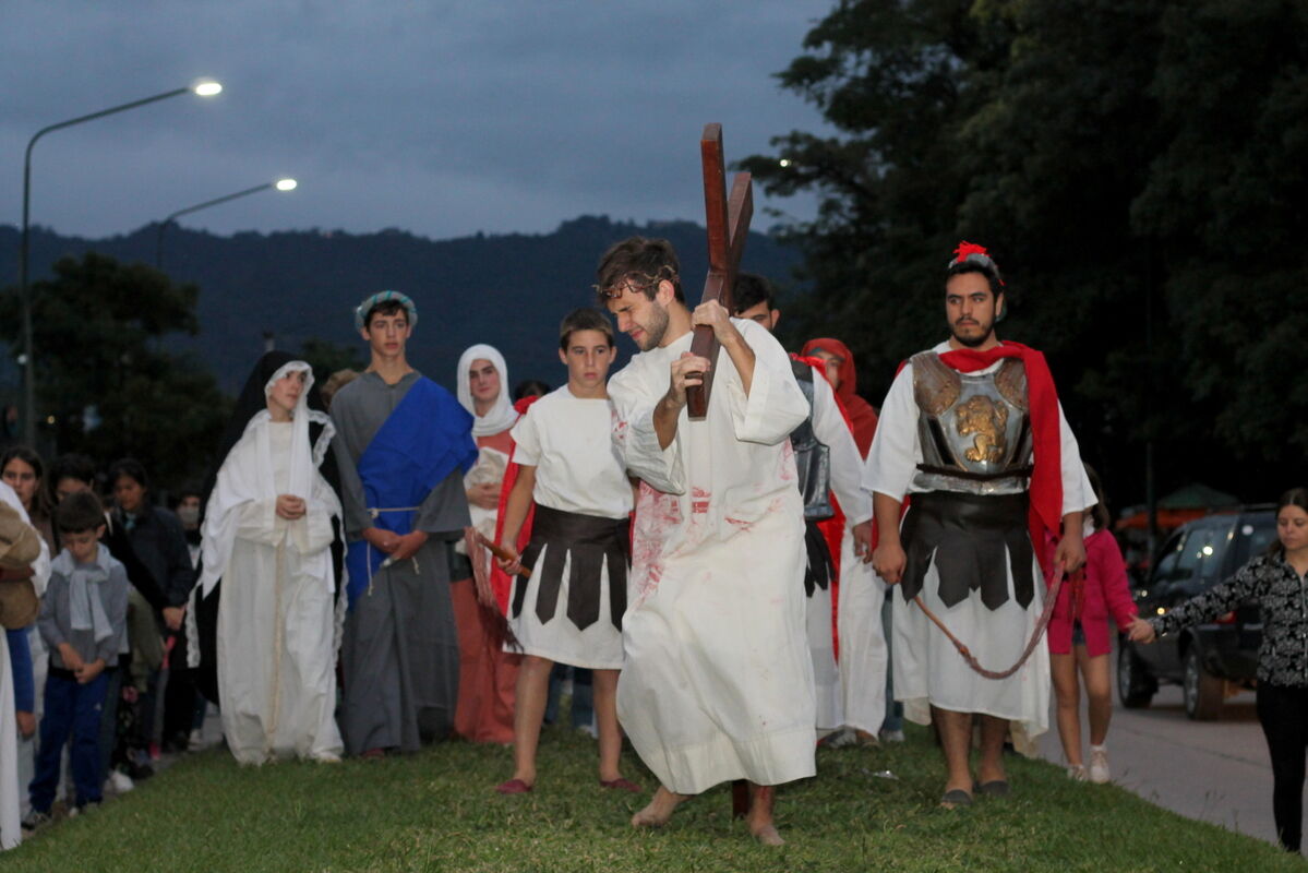 Foto de Viacrucis viviente