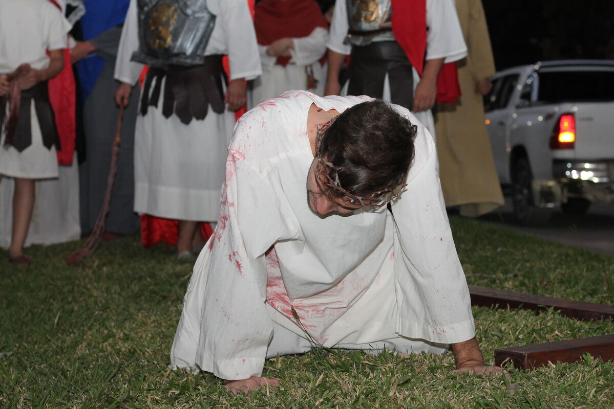 Foto de Viacrucis viviente
