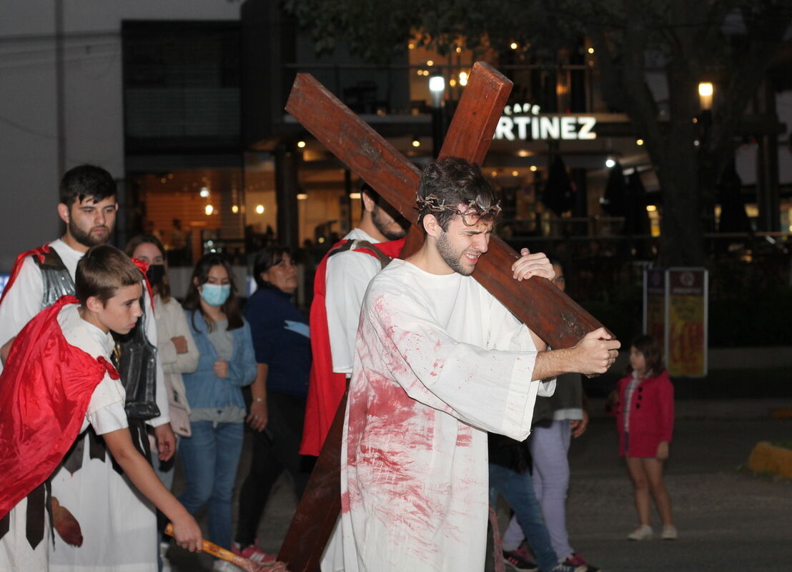 Foto de Viacrucis viviente