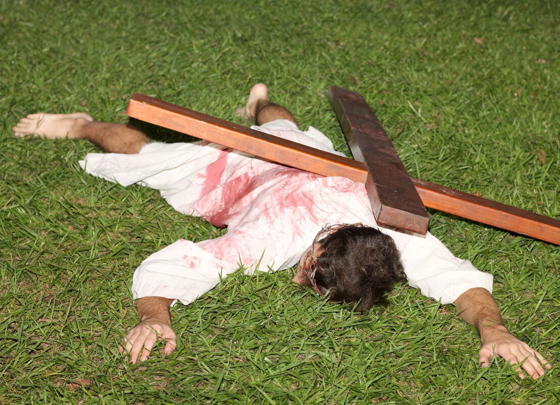 Foto de Viacrucis viviente