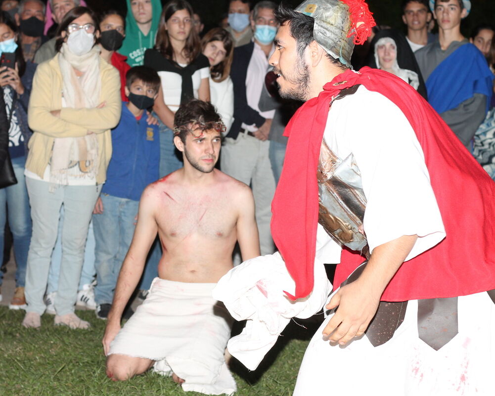 Foto de Viacrucis viviente