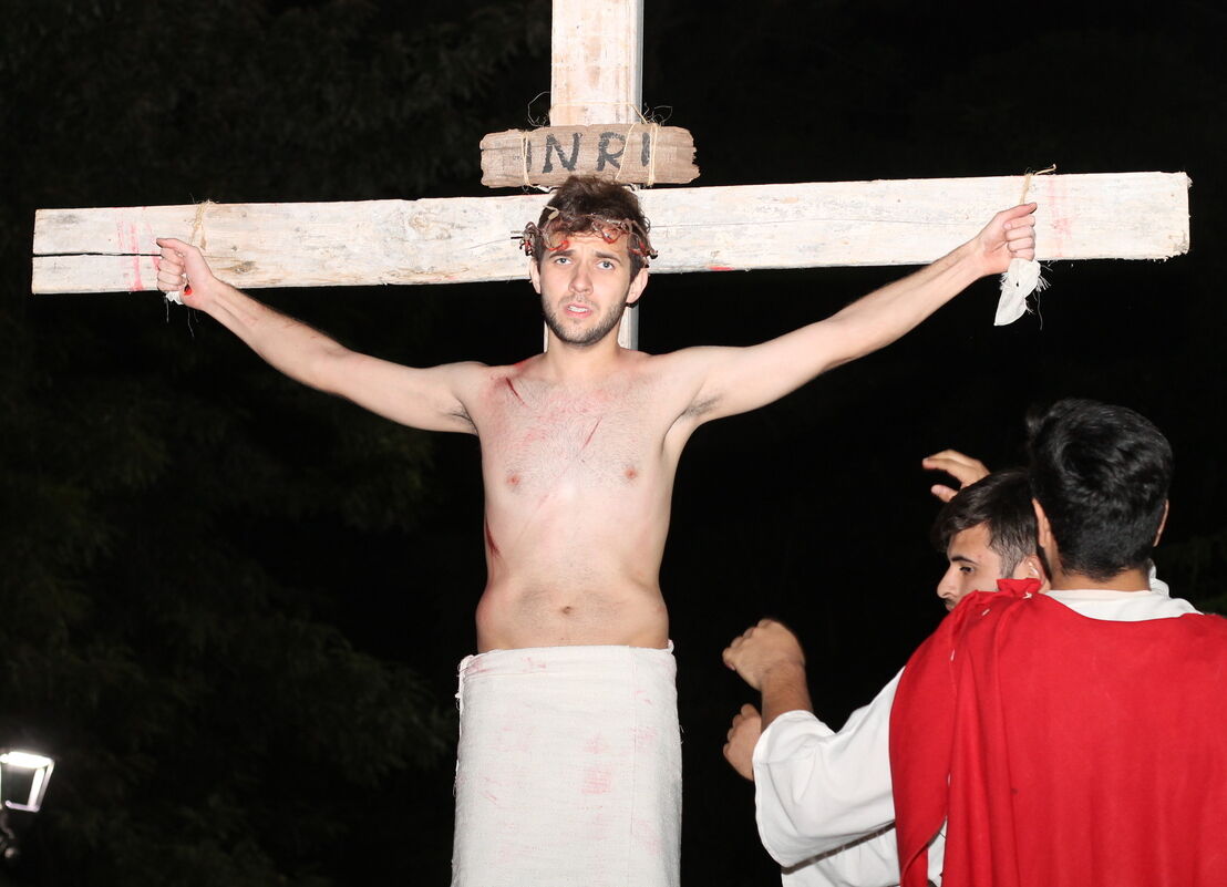 Foto de Viacrucis viviente
