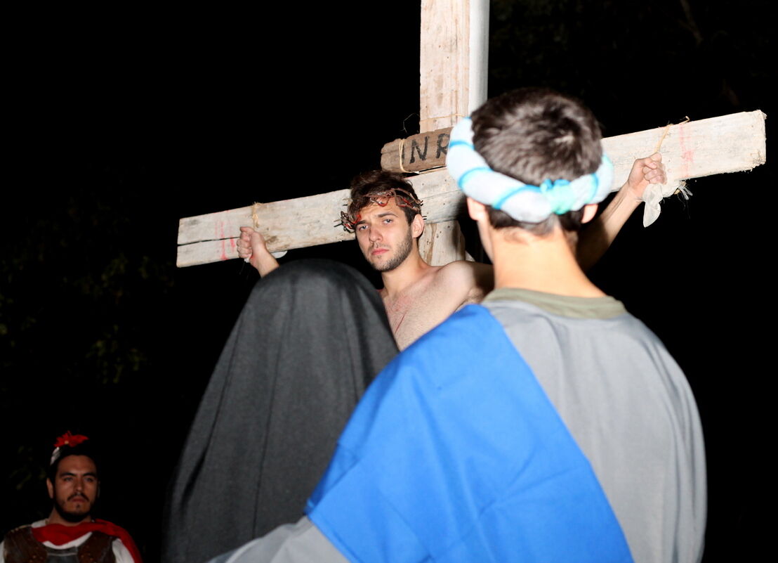 Foto de Viacrucis viviente