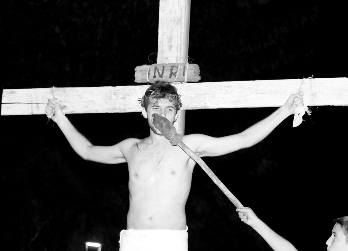 Foto de Viacrucis viviente