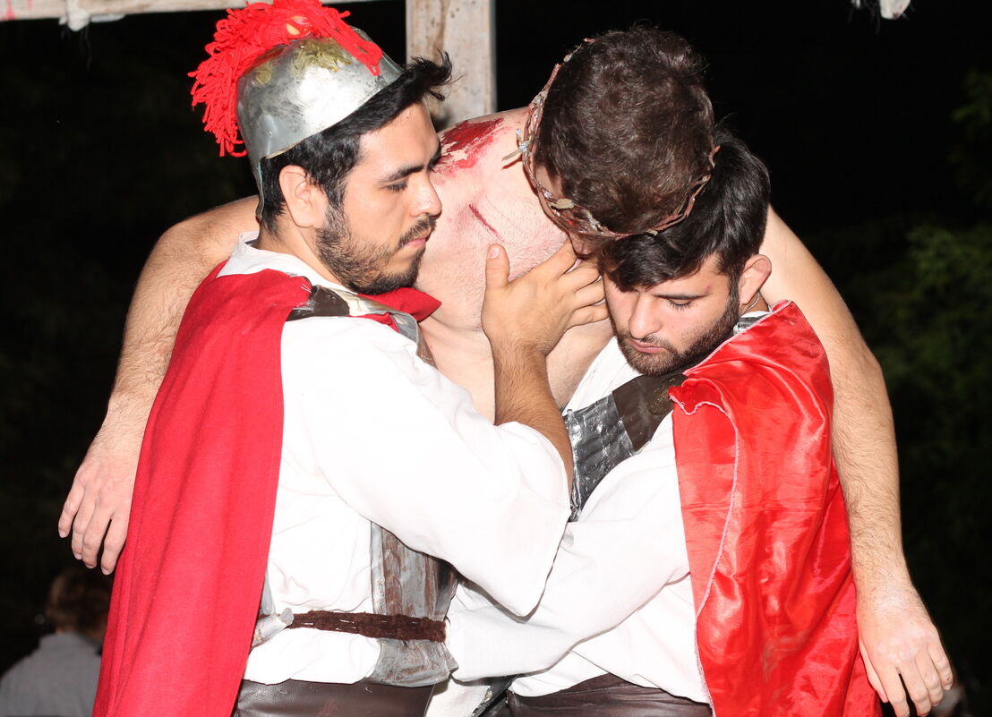 Foto de Viacrucis viviente