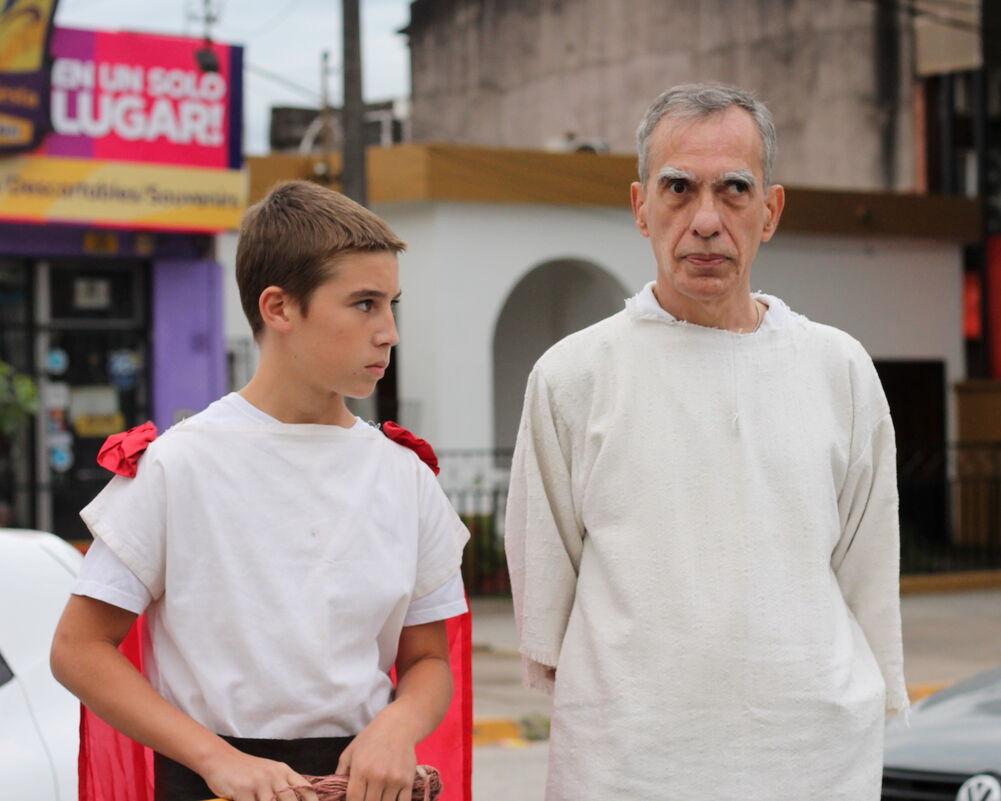 Foto de Viacrucis viviente