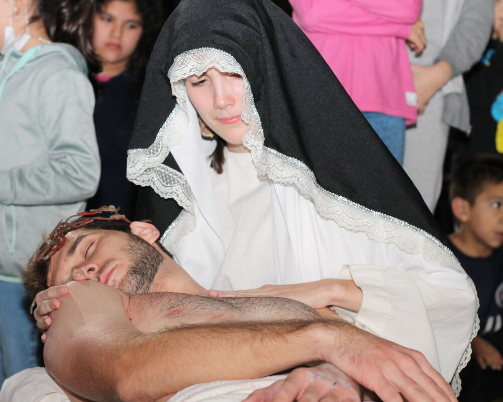 Foto de Viacrucis viviente