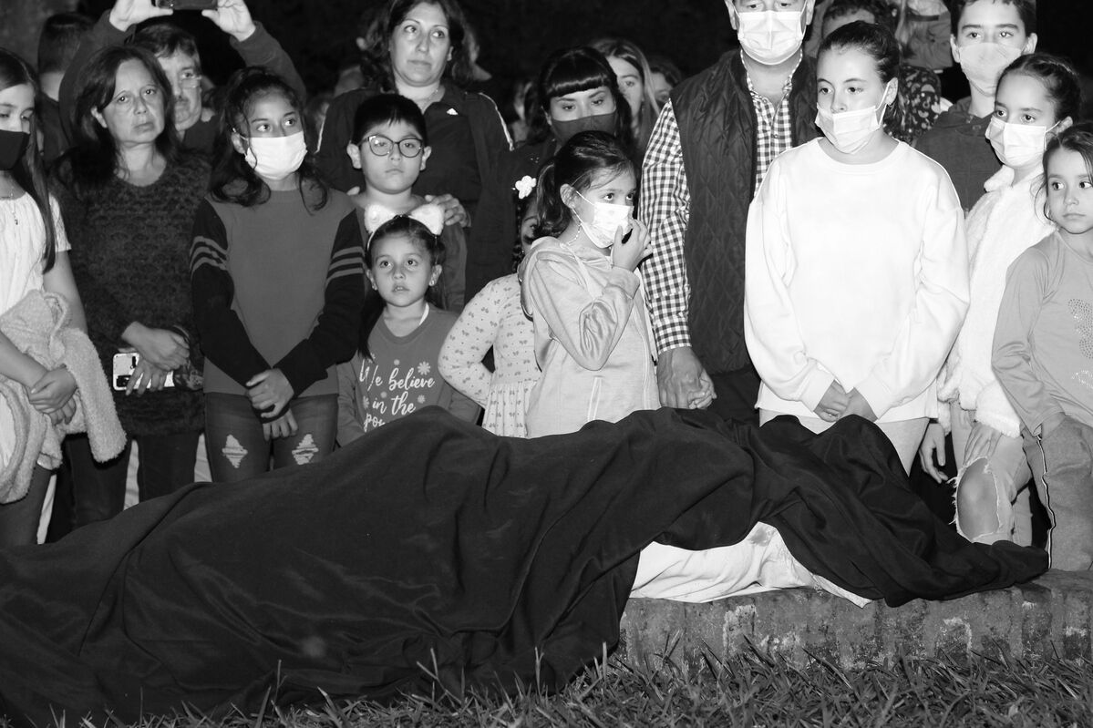 Foto de Viacrucis viviente