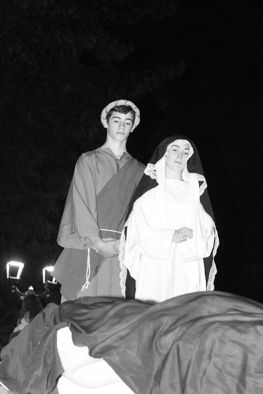 Foto de Viacrucis viviente