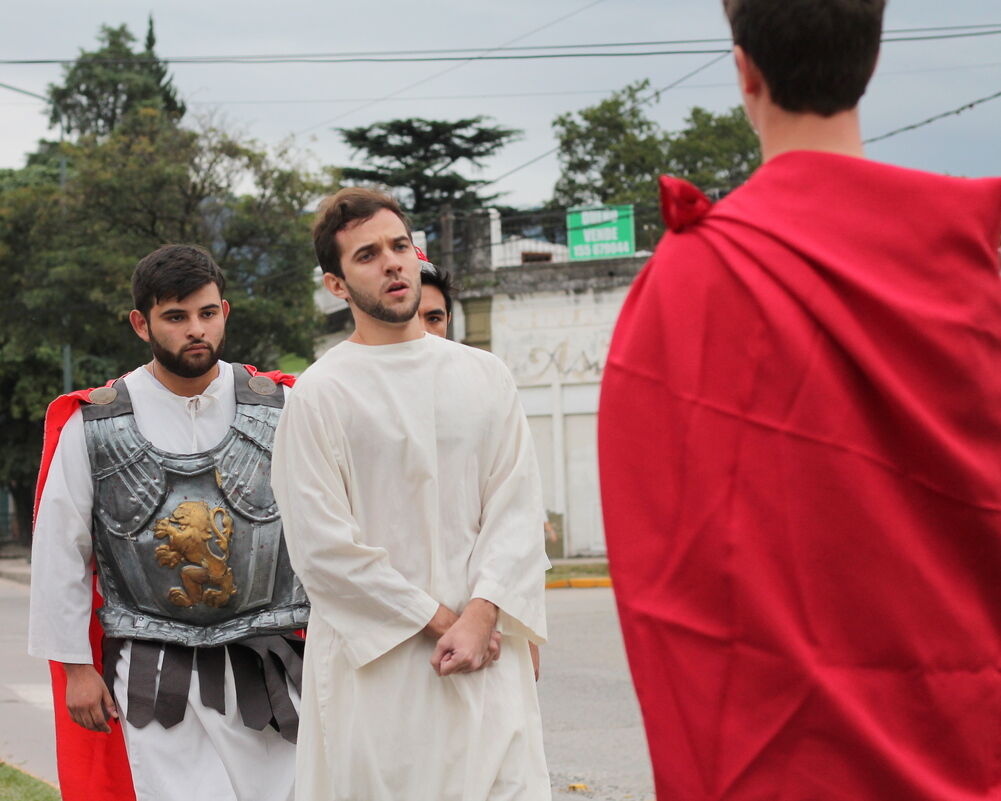 Foto de Viacrucis viviente