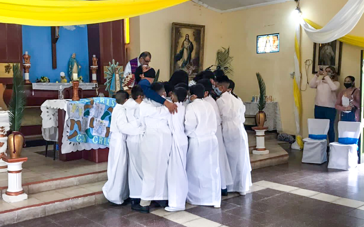 Foto de Comunión en La Cruz