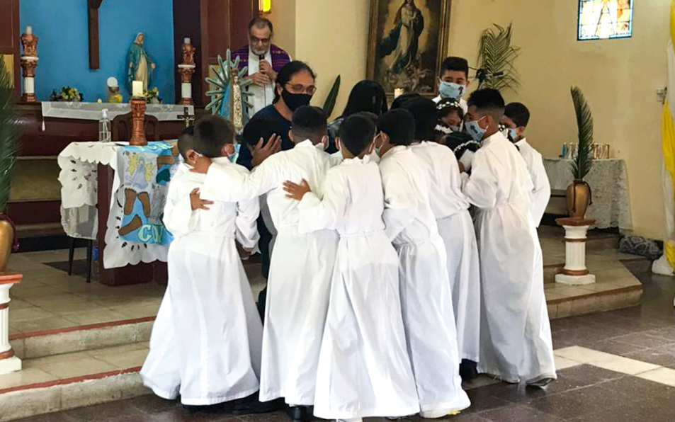 Foto de Comunión en La Cruz