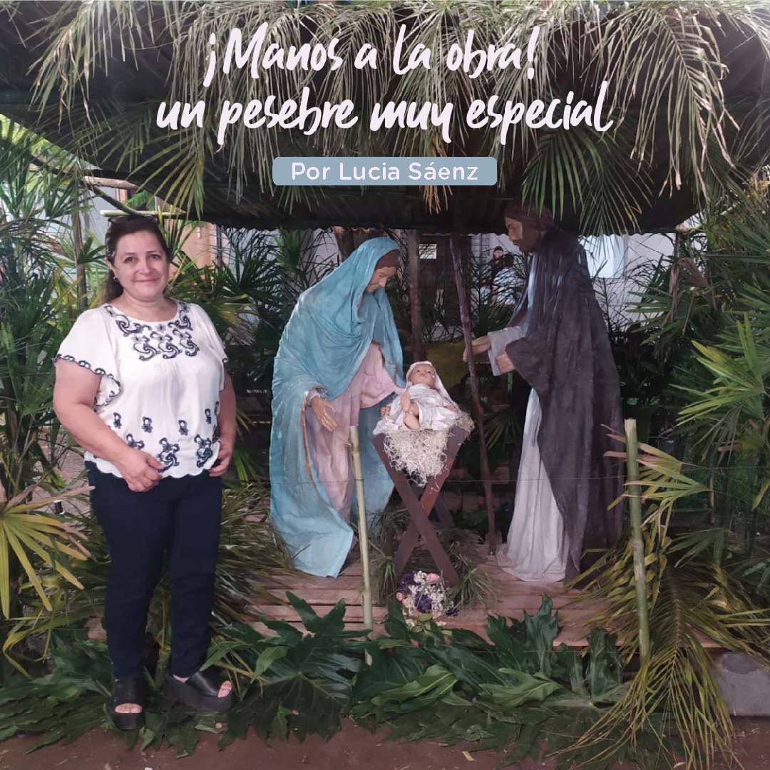 ¡Manos a la obra! Un pesebre muy especial