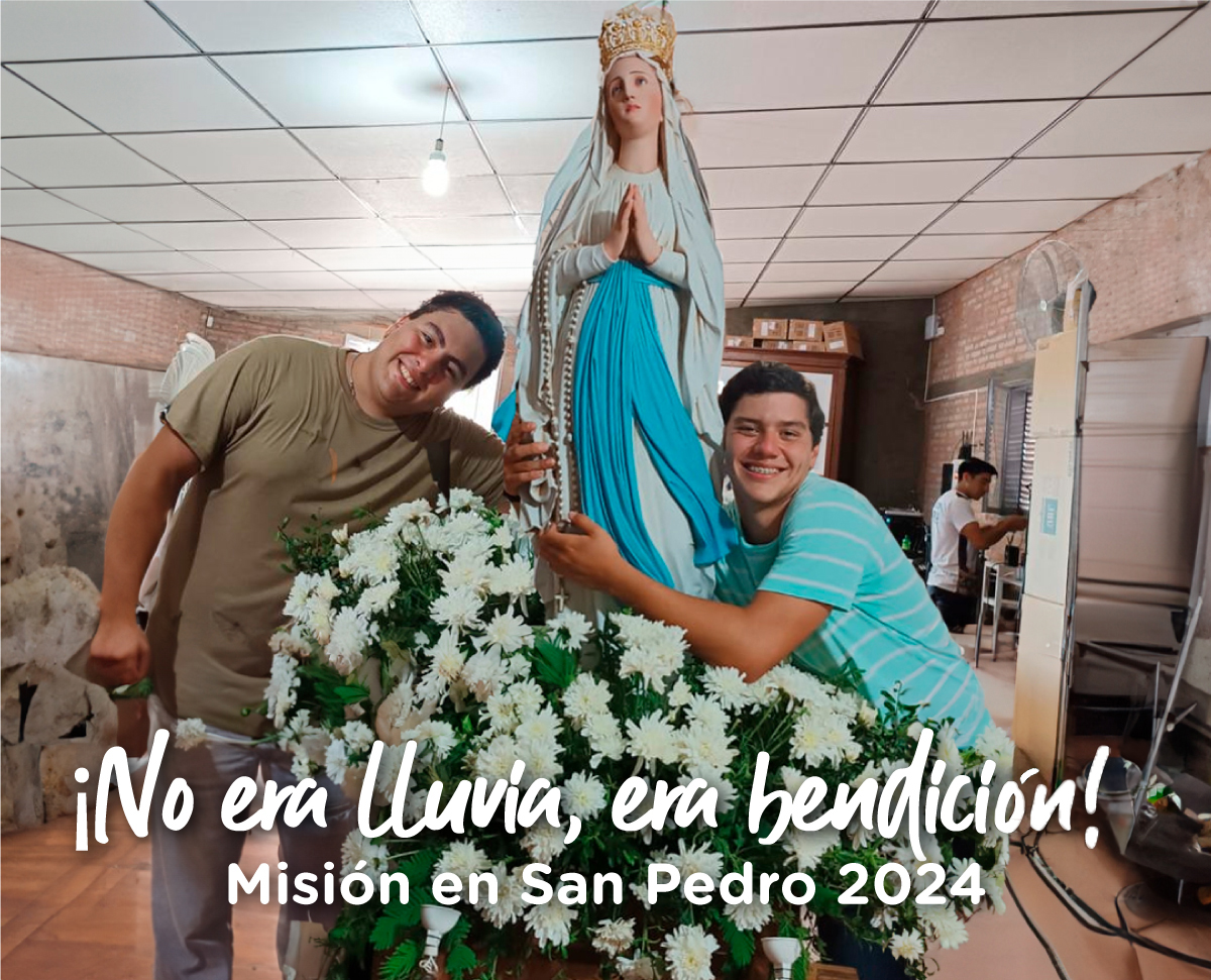 ¡No era lluvia, era bendición! Misión San Pedro 2024