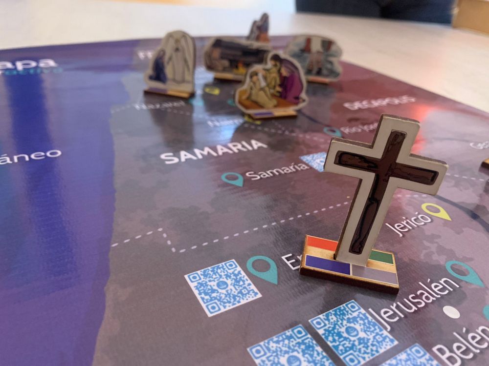 Mapa interactivo: hechos y milagros en los evangelios
